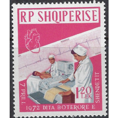 Albania 1419 MNH 1972 issue (ak8631)