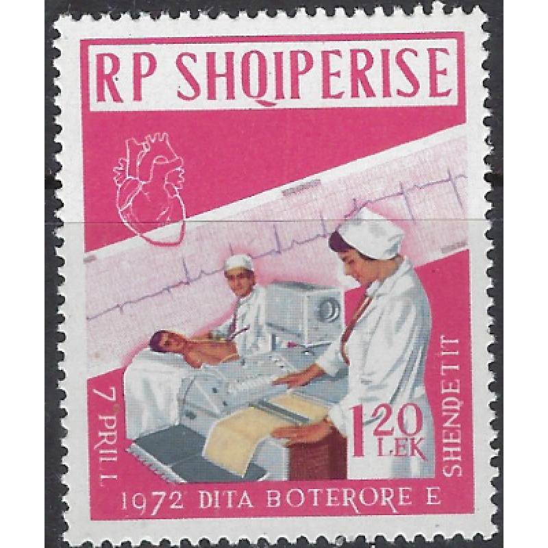 Albania 1419 MNH 1972 issue (ak8631)