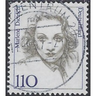 Germany 1727 Used 1997 Marlene Dietrich (ak8641)