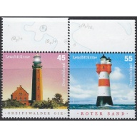 Germany 2290-91 MNH 2004 Lighthouses (ak8652)
