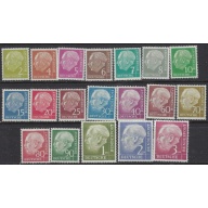 Germany 702-21 MNH/MLH 1954-60 set (ak8655)
