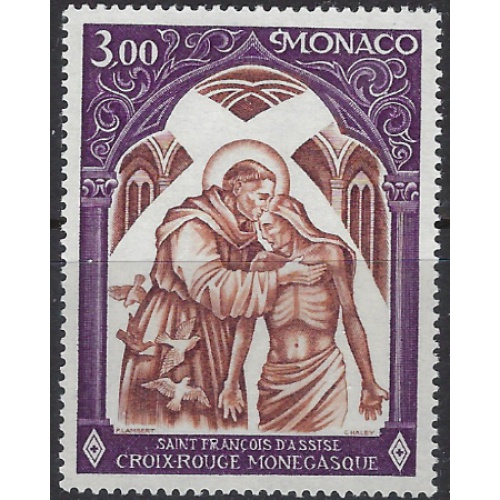 Monaco 830 MNH 1972 issue (ak8658)