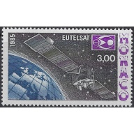 Monaco 1495 MNH 1985 Communications Satellite (ak8662)