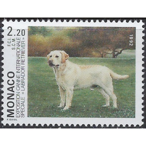 Monaco 1806 MNH 1989 Dog Show (ak8665)