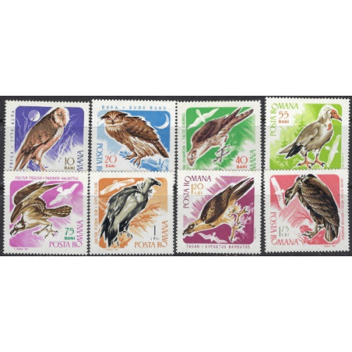 Romania 1899-1906 MH 1967 Birds (ak8683)