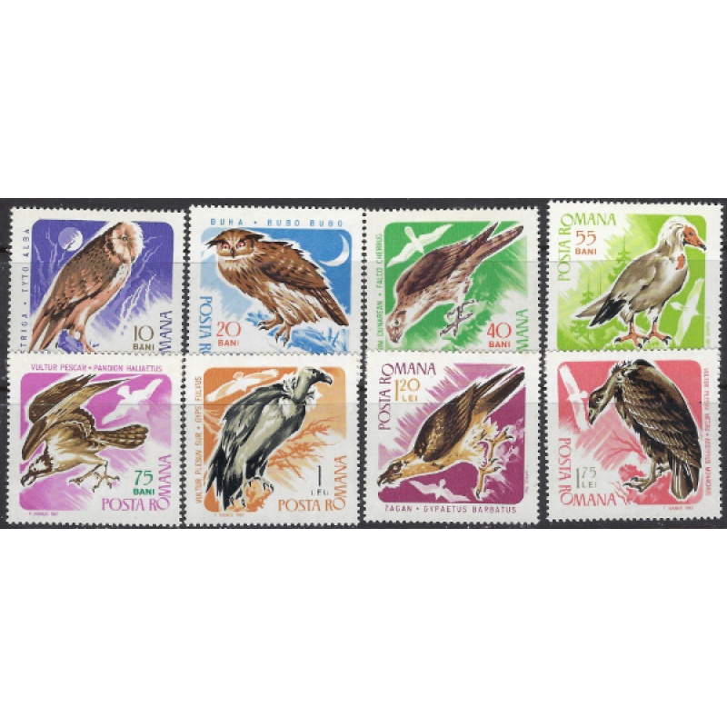 Romania 1899-1906 MH 1967 Birds (ak8683)