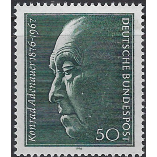 Germany 1205 MNH 1976 Adenauer (ak8685)