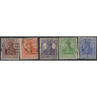 Germany 118-21/128 Used 1920 issues (ak8686)