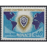 Monaco 749 MNH 1969 issue (ak8689)