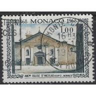 Monaco 688 Used 1968 issue (ak8692)