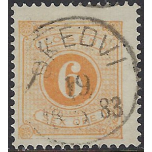 Sweden J15 Used 1877 issue (ak8705)