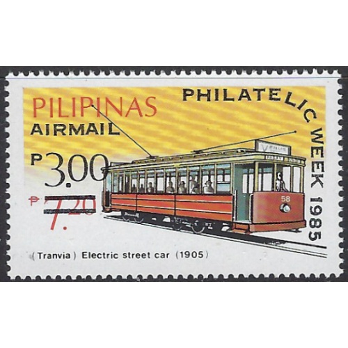 Philippines 1773 MNH 1985 Street Car (ak8772)