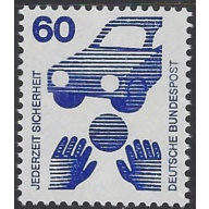 Germany 1081 MNH 1971 issue (ak8782)