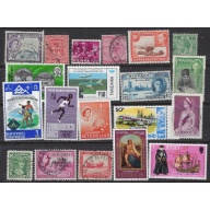 British Commonwealth #10 20 Different; mostly used (ak8798)