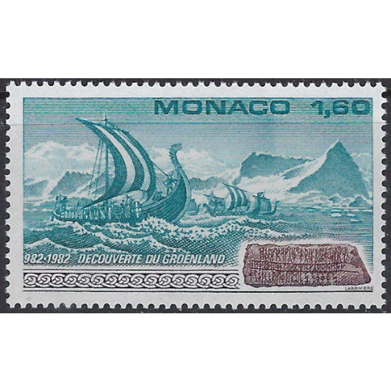 Monaco 1357 MNH 1982 issue (ak8808)