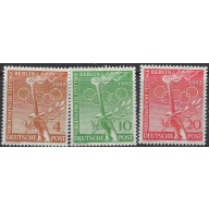 Germany Berlin 9N81-83 MNH 1952 Olympics (ak8811)