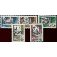 Russia 3399-3403 MNH 1967 Health Resorts (ak8826)