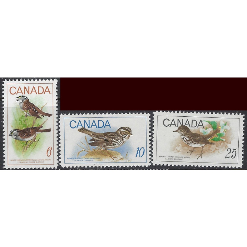 Canada 496-98 MNH 1969 Birds (ak8832)
