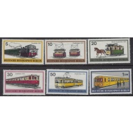 Germany Berlin 9N305-10 MNH 1971 Trains (ak8834)