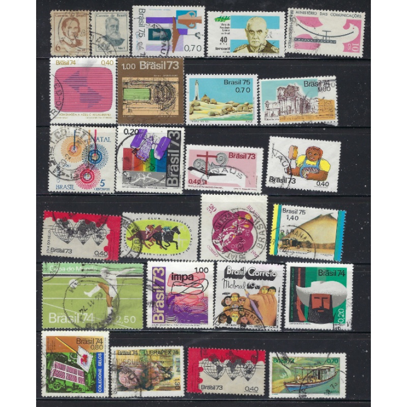 Brazil #6 25 diff Used (ak8856)