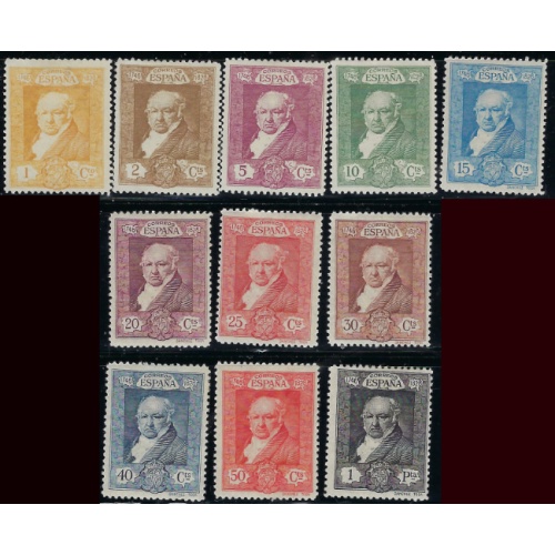 Spain 386-96 MH 1930 Part set (ak8858)