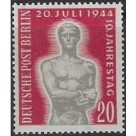 Germany Berlin 9N107 MNH 1954 issue (ak8908)