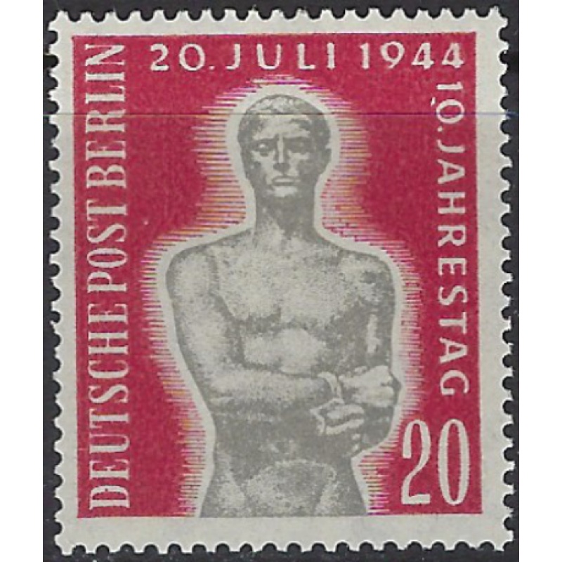 Germany Berlin 9N107 MNH 1954 issue (ak8908)