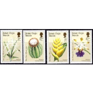 British Virgin Is 385-88 MNH 1987 Botanical Gardens (an1918a)