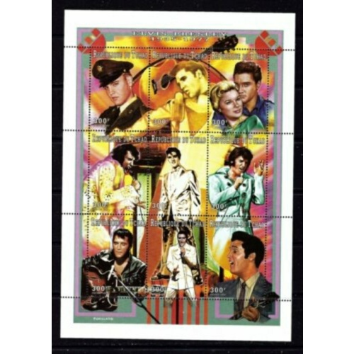 Chad 711A MNH 1997 Elvis Presley (an2357)