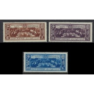 Egypt 203-05 MNH 1936 Anglo-Egyptian Treaty (an2584)