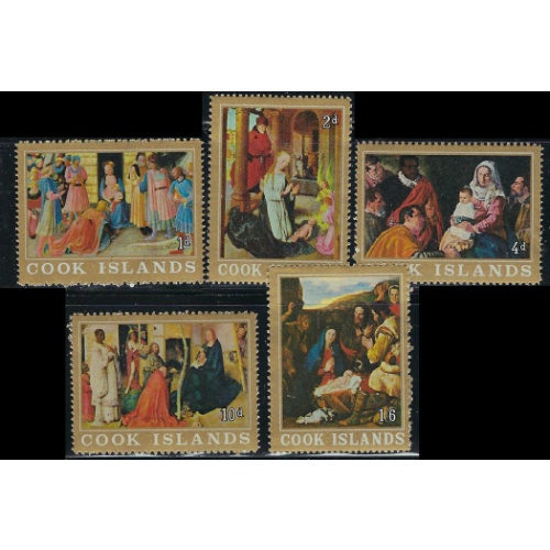 Cook Is 170-74 MNH 1966 set (an2701)