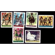 Guinea 405-09; C80 MNH 1966 set (an3125)