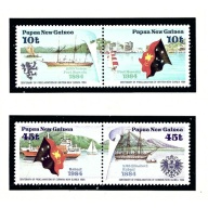 Papua New Guinea 608-09 MNH 1984 set (an3126)