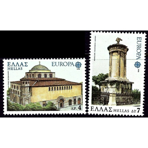 Greece 1255-56 MNH 1978 Europa (an3262)
