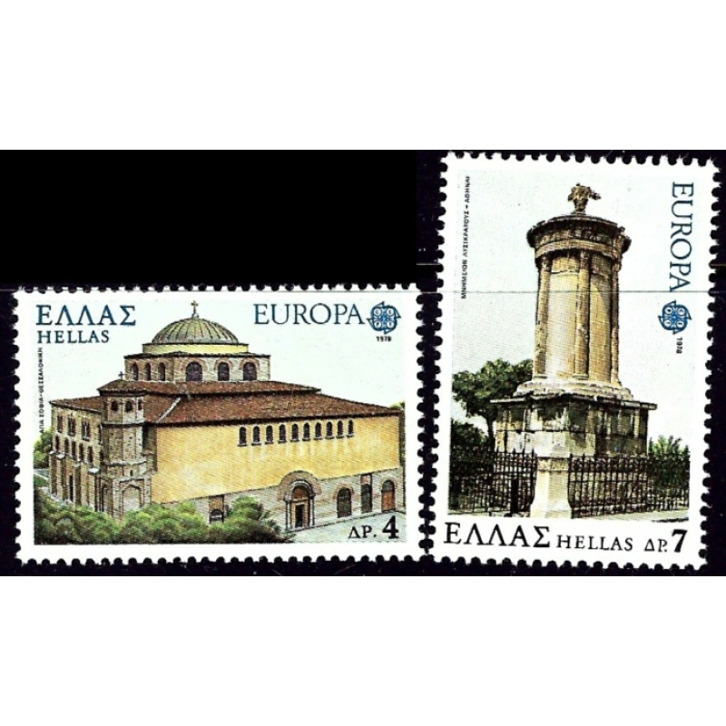 Greece 1255-56 MNH 1978 Europa (an3262)