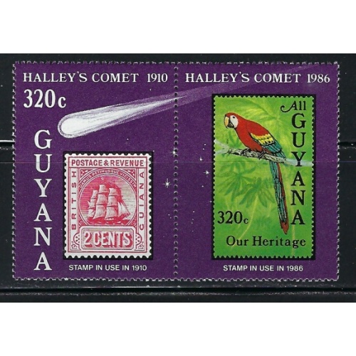 Guyana 1461 MNH 1986 Halleys Comet (an4068)