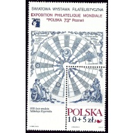 Poland B127 MNH 1972 Copernicus (an4147)