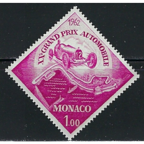 Monaco 499 MNH 1962 Automobiles (an4179)