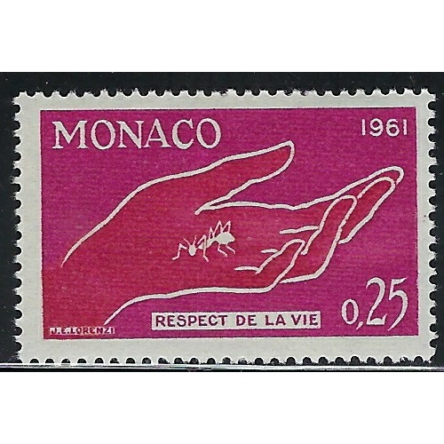 Monaco 482 MNH 1961 issue (an4617)