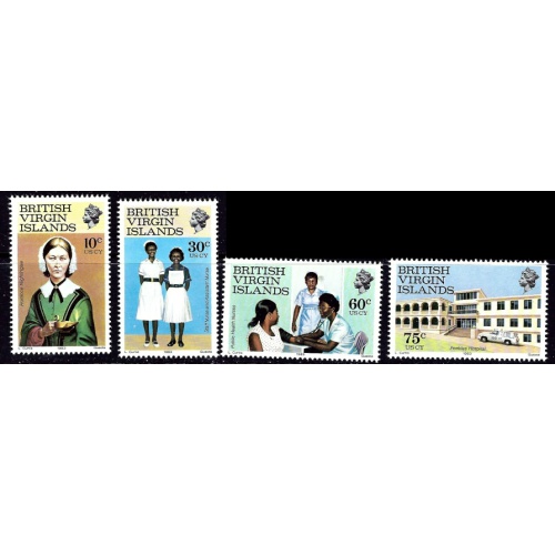 British Virgin Is 446-49 MNH 1983 Nursing (an4837)