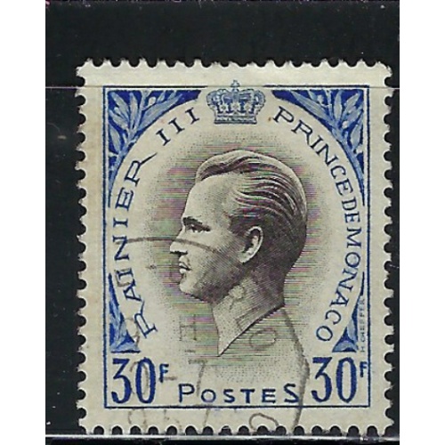 Monaco 339 Used 1955 issue (an4956)