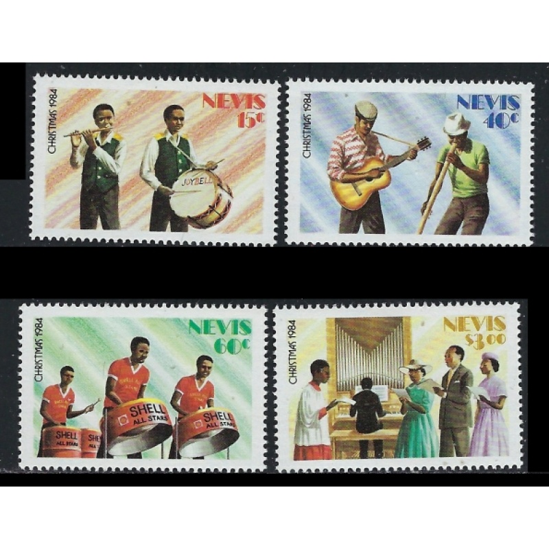Nevis 399-402 MNH 1985 Christmas (an7074)