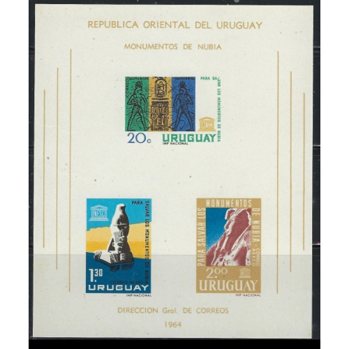 Uruguay C267a MNH 1964 souvenir sheet (an7318)