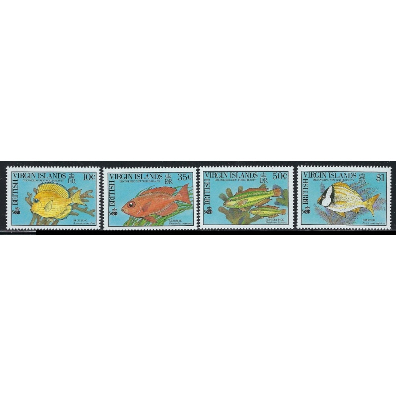 British Virgin Is 668-71 MNH (an7324a)