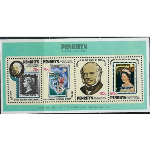Penrhyn Is 108c MNH 1979 Sir Rowland Hill (an7404a)