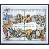 Sierra Leone 1900 MNH 1996 Mushrooms (an7676)