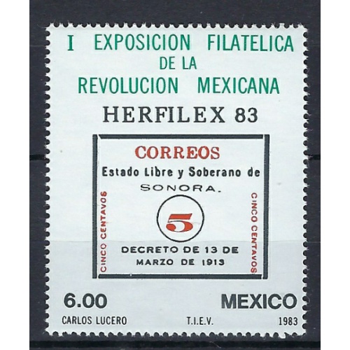 Mexico 1311 MNH 1983 issue (an7753)