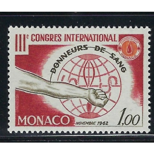 Monaco 510 MNH 1962 issue (an7991)