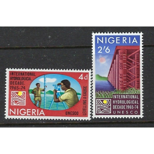 Nigeria 207-08 MNH 1967 set (an8240)