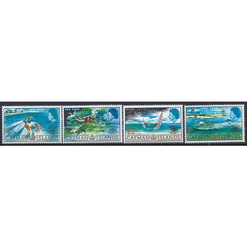 Cayman Is 193-96 MNH 1967 set (an8337)